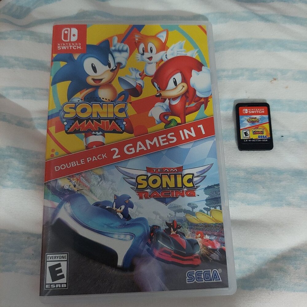 SOLD//Nintendo Switch Sonic 2 in 1 Game.